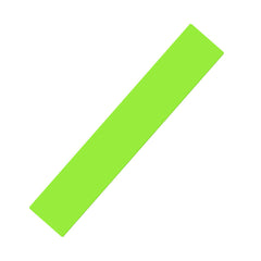Green resistance loop band strip, straight layout