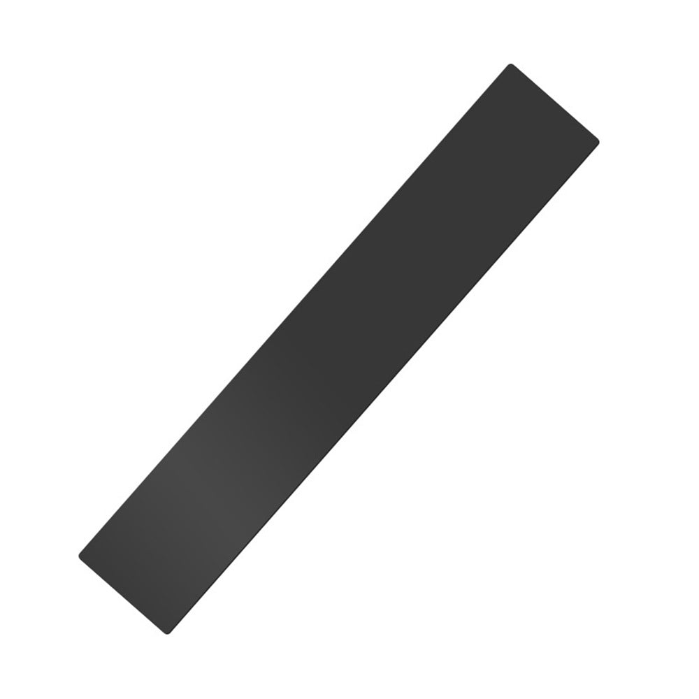 Black resistance loop band strip, straight layout