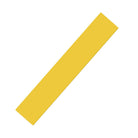 Yellow resistance loop band strip, straight layout