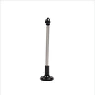 Practice indicator rod with black base and tip on metal shaft