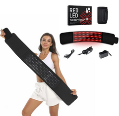 105 LED Infrared Heating Belt Therapy Device – Red Light Pain Relief for Back Pain, Muscle Recovery & Joint Therapy