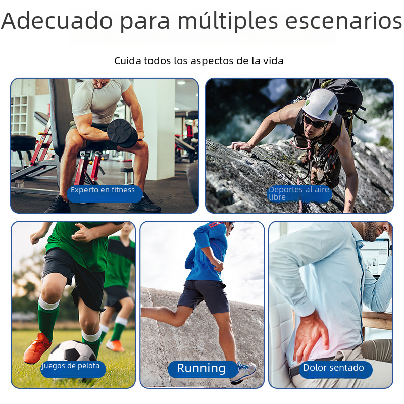 Sports athletic tape shown on athletes across multiple sports activities