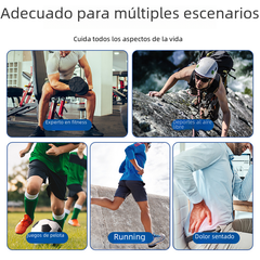 Sports athletic tape shown on athletes across multiple sports activities