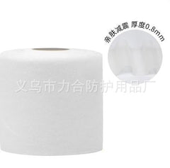 Sports athletic tape roll, sponge skin film in white, with center core hole
